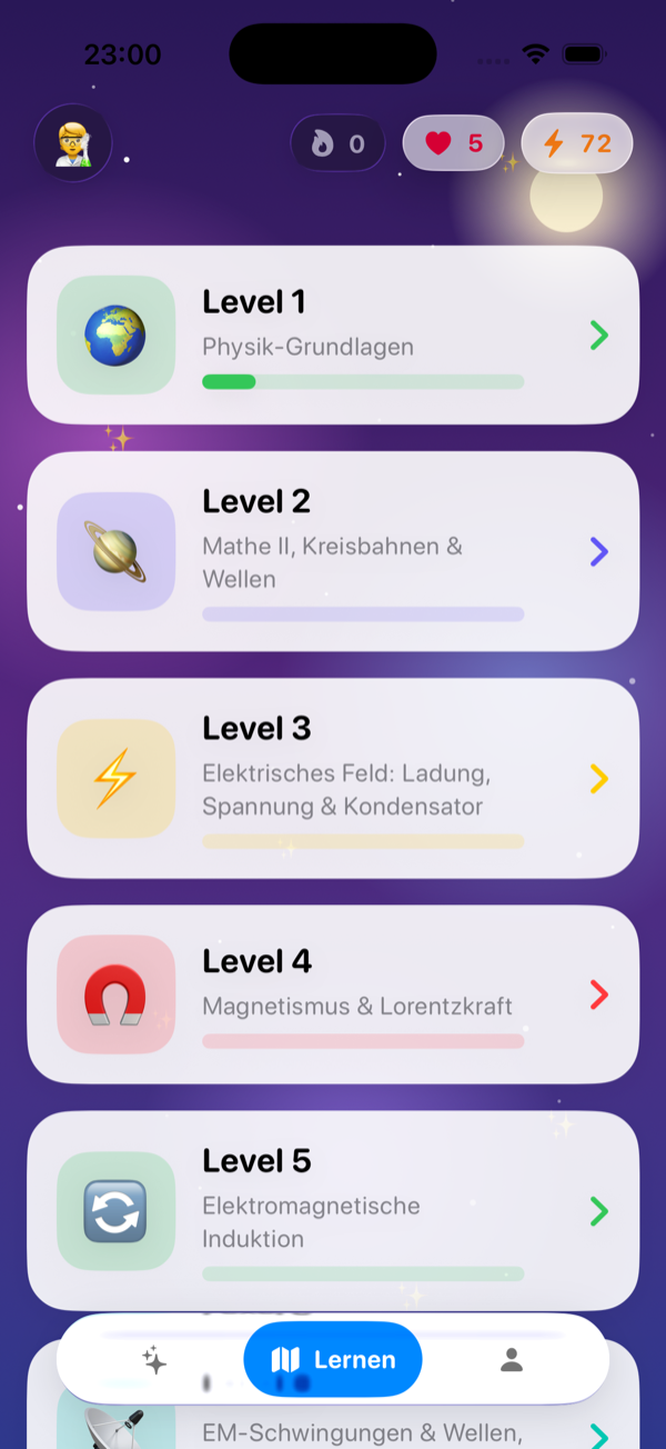 Lernpfad in Quark